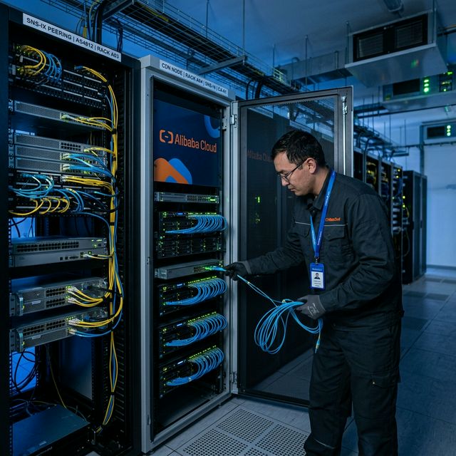 Alibaba Cloud развернул CDN-узлы в сети SNS-IX